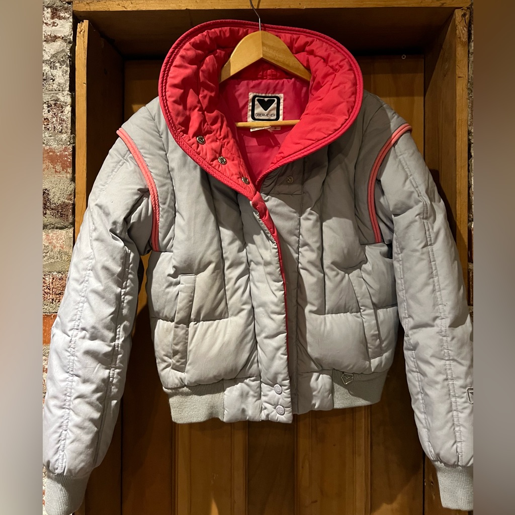 Vintage Obermyer Ladies Ski Jacket Style: Heather
